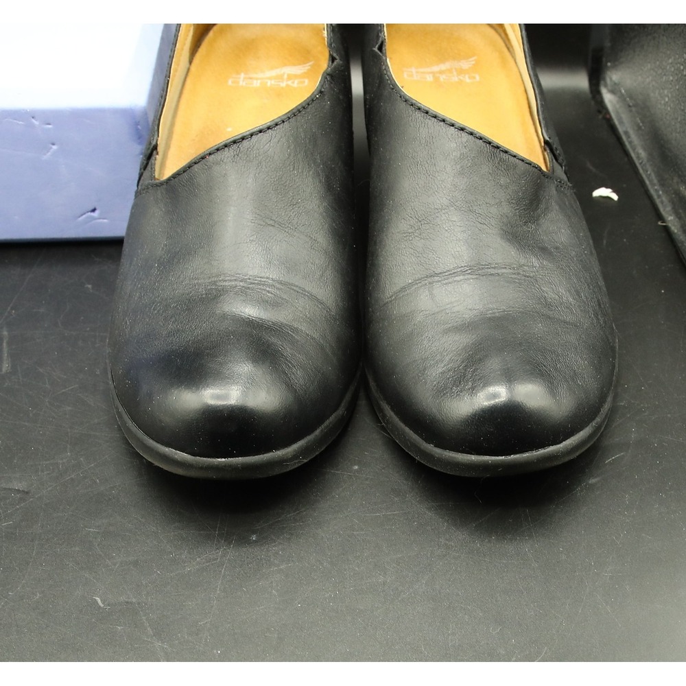 Dansko Women's Camdyn Black Burnished Heel, Eu 42, US 10-10.5, Slip on, Comfort - Picture 4 of 8